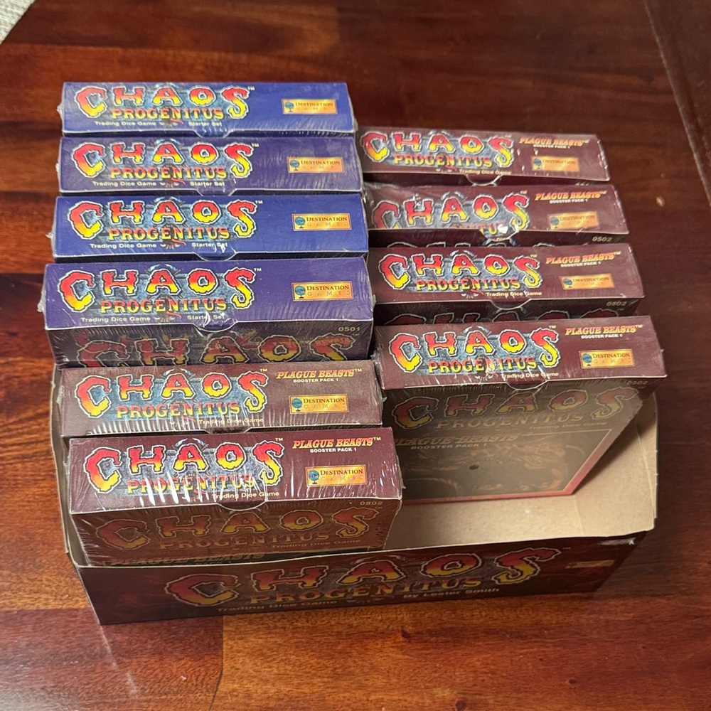 Chaos Progenitus starter boosters Trading Card Boxes